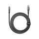 Кабель REMAX Pisces Series Zinc Alloy Braided Data Cable CB37 1.2M (A-C)-66W (6954851262398)