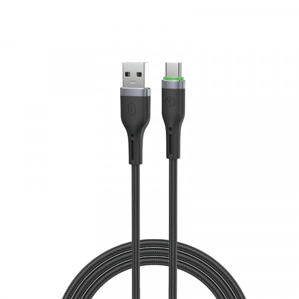 Кабель WIWU 27W OringLink Series Nylon Braided CableWi-C067 A-C 1M (6977703656541)