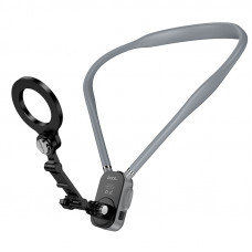 Кріплення для телефона на шию HOCO K31 Campo magnetic neck-hanging holder Black Gray (6942007664646)