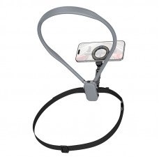 Кріплення для телефона на шию HOCO K31 Campo magnetic neck-hanging holder Black Gray (6942007664646)