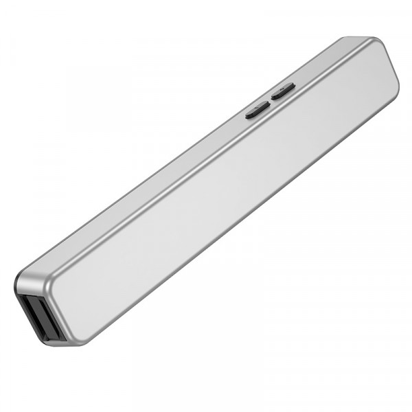 Лазерна указка HOCO GM202 Smart PPT page turning pen Silver