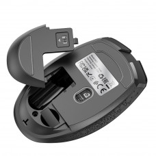 Маніпулятор миша BOROFONE BG7 Platinum 2.4G business wireless mouse Black (6974443389982)