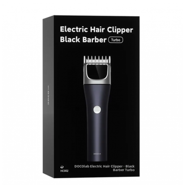 Машинка для стрижки Xiaomi DOCO Electric Hair Clipper · Black Knife Turbo Edition Metallic Deep Blue (HC002)