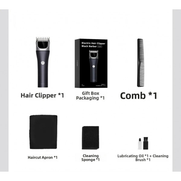 Машинка для стрижки Xiaomi DOCO Electric Hair Clipper · Black Knife Turbo Edition Metallic Deep Blue (HC002)