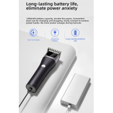 Машинка для стрижки Xiaomi DOCO Electric Hair Clipper · Black Knife Turbo Edition Metallic Deep Blue (HC002)