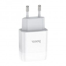 Мережевий зарядний пристрій HOCO C73A Glorious dual port charger 12W White (6931474712912)