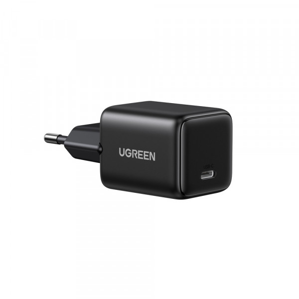 Мережевий зарядний пристрій UGREEN X512 20W USB-C GaN Fast Charger EU Black (UGR-55553)