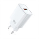 Мережевий зарядний пристрій WIWU 18W Essen GaN Fast Charger Wi-G006 EU White (6977703654790)