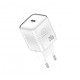 Мережевий зарядний пристрій WUW-C225 20W Gan Charger USB C white