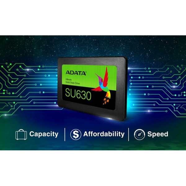 Накопичувач SSD ADATA Ultimate SU630 480GB 2.5" SATA III 3D QLC
