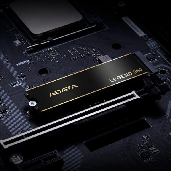 Накопичувач SSD M.2 ADATA LEGEND 960 1TB 2280 PCIe Gen 4x4 3D NAND Read/Write: 7400/6000 MB/sec