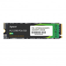 Накопичувач SSD M.2 Apacer AS2280P4 256GB 2280 PCIe 3.0x4 NVMe 3D TLC Read/Write: 2100/1300 MB/sec