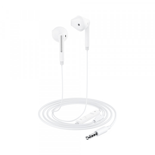 Навушники ACEFAST L14 3.5mm semi-in-ear wired earphones with mic White (6974316286707)