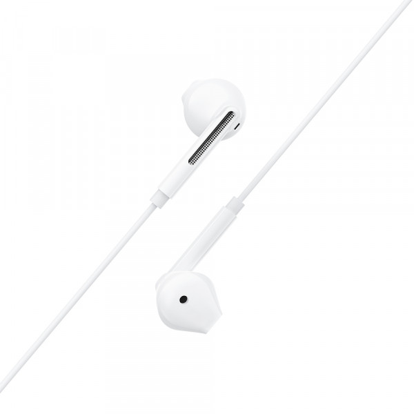 Навушники ACEFAST L14 3.5mm semi-in-ear wired earphones with mic White (6974316286707)