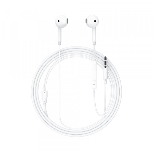 Навушники ACEFAST L14 3.5mm semi-in-ear wired earphones with mic White (6974316286707)