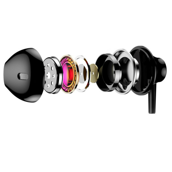 Навушники Baseus Encok H06 lateral in-ear Wire Earphone Чорний 3.5 mini-jack