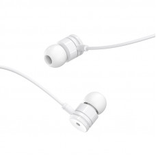 Навушники BOROFONE BM31 Mysterious universal earphones with mic White (6931474704320)