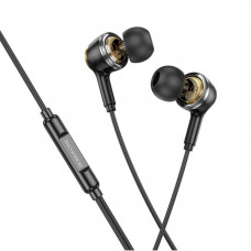 Навушники BOROFONE BM90 Miller universal earphones with microphone Black