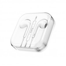 Навушники HOCO M1 Max crystal earphones with mic White (6931474754677)