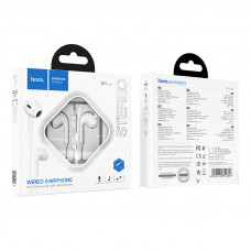 Навушники HOCO M1 Max crystal earphones with mic White (6931474754677)