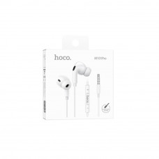 Навушники HOCO M101 Pro Crystal sound wire-controlled earphones with microphone White (6931474782380)