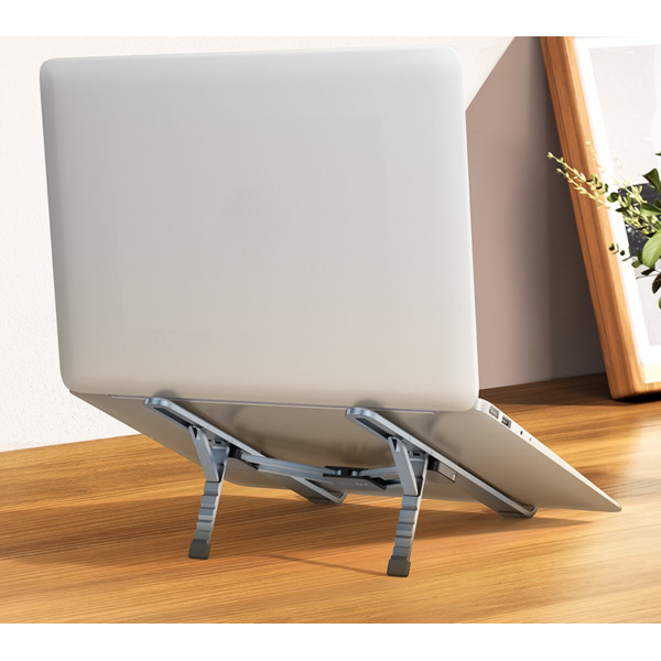 Підставка для ноутбука BOROFONE BH117 Graceful metal folding notebook stand Metal Gray
