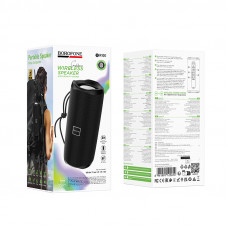 Портативна колонка BOROFONE BR100 Joy sports BT speaker, 5W * 2, Black (6941991125614)