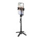 Селфі-монопод HOCO K27 Magic portable mini live broadcast stand Black (6942007654067)