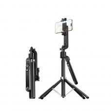 Селфі-монопод HOCO K32 Soporte smart live broadcast holder Black (6942007666824)