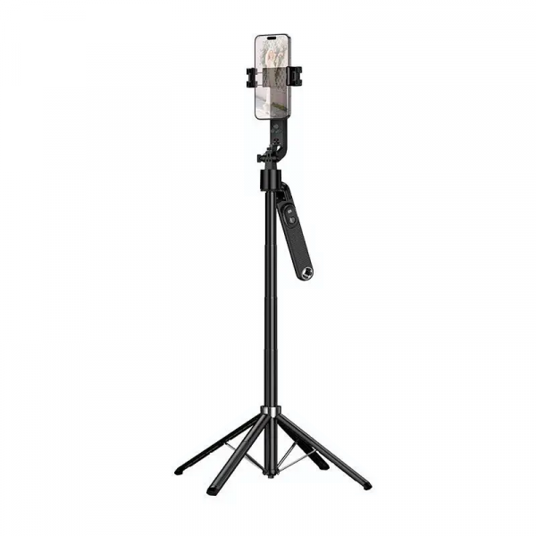 Селфі-монопод HOCO K32 Soporte smart live broadcast holder Black (6942007666824)
