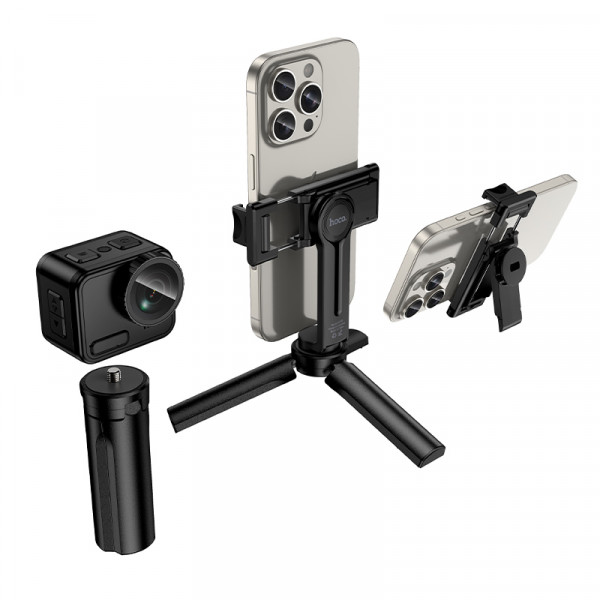 Штатив HOCO K100 Prestigio mini tripod Black (6942007673945)