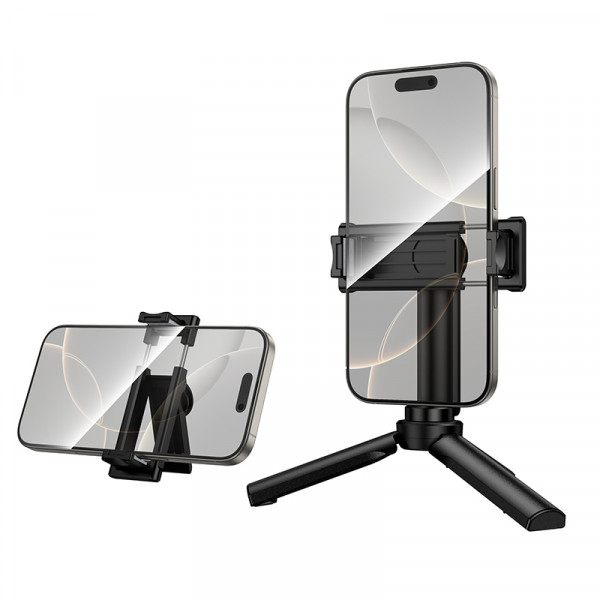 Штатив HOCO K100 Prestigio mini tripod Black (6942007673945)