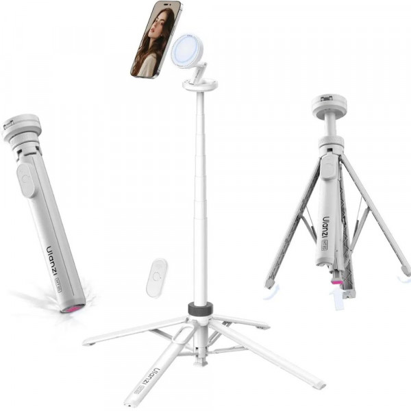 Штатив Ulanzi MT85 Automatic Phone Tripod Magsafe, 33*150см White (S043)