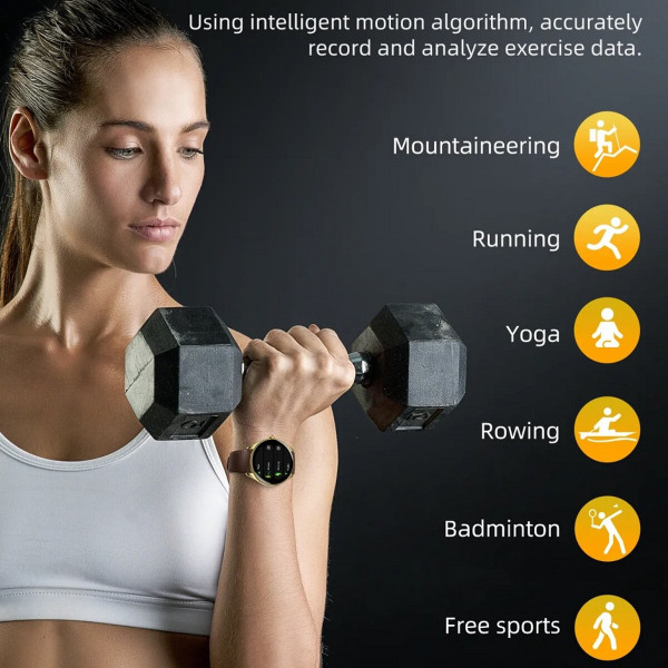 Смарт-годинник HOCO Y22 AMOLED Smart sports watch(call version) Silver
