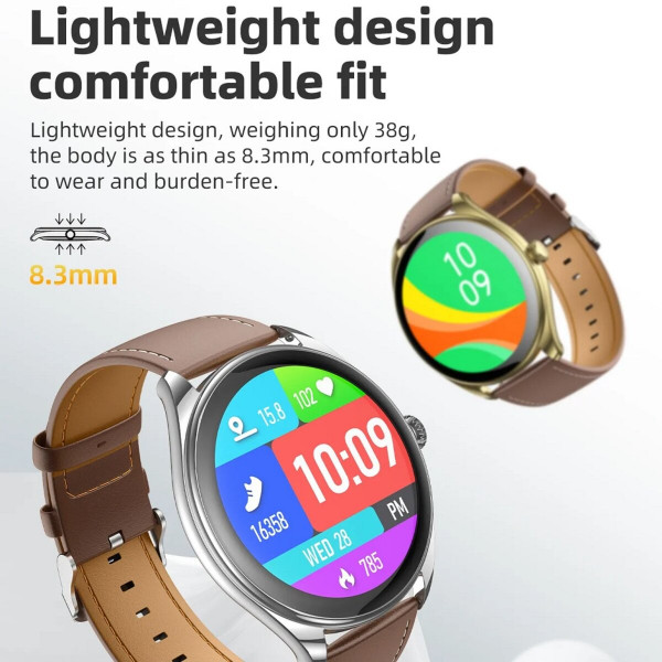 Смарт-годинник HOCO Y22 AMOLED Smart sports watch(call version) Silver