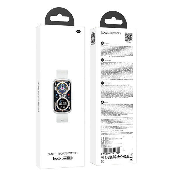 Смарт-годинник HOCO Y25 Smart sports watch Silver