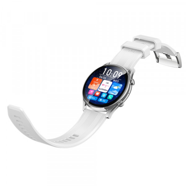 Смарт-годинник HOCO Y38 AMOLED 36mm. 300 mAh. Smart watch(call version) Silver (6942007672054)