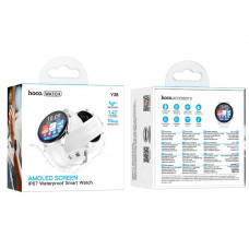 Смарт-годинник HOCO Y38 AMOLED 36mm. 300 mAh. Smart watch(call version) Silver (6942007672054)