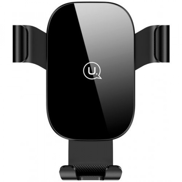 Тримач для мобільного Usams US-ZJ052 Gravity Car Holder Чорний
