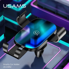 Тримач для мобільного Usams US-ZJ052 Gravity Car Holder Чорний