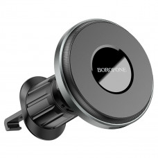 Тримач для мобiльного з БЗП BOROFONE BH202 Seaside magnetic wireless fast charging car holder