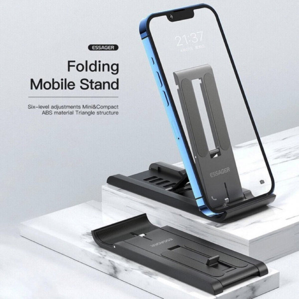 Тримач для телефона Essager Sailing Desktop Phone Holder чорний (EZJZM-FC01)