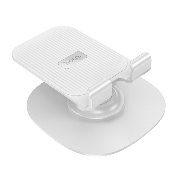 Тримач для телефона HD6 Winner dual-axis rotating desktop stand Білий