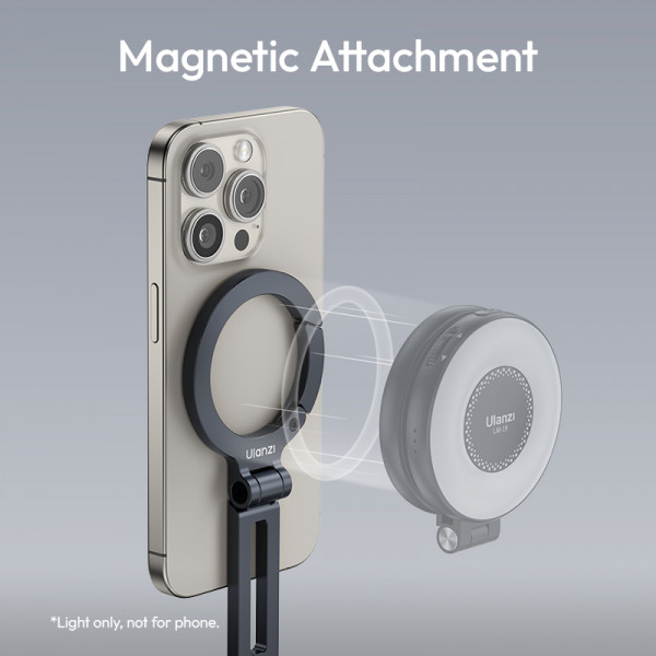 Тримач для телефону Ulanzi MA07 Maglock 1/4 Cold Shoe Phone Mount Black (M084)