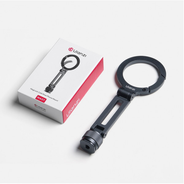 Тримач для телефону Ulanzi MA07 Maglock 1/4 Cold Shoe Phone Mount Black (M084)