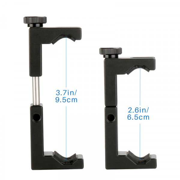 Тримач для телефону Ulanzi Vijim Iron Man II Phone Tripod Mount black (UV-0849 ST-02S) (0849)
