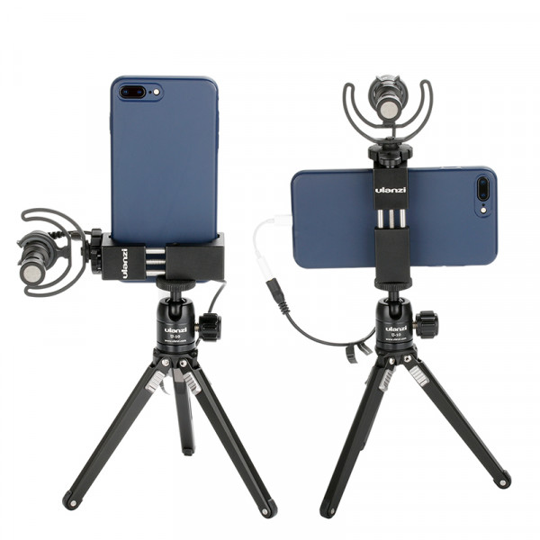 Тримач для телефону Ulanzi Vijim Iron Man II Phone Tripod Mount black (UV-0849 ST-02S) (0849)