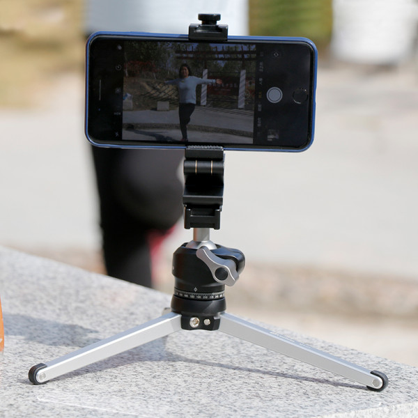 Тримач для телефону Ulanzi Vijim Iron Man II Phone Tripod Mount black (UV-0849 ST-02S) (0849)