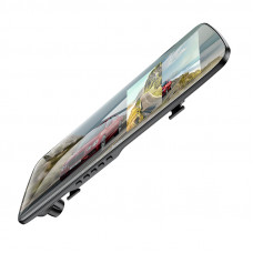 Відеореєстратор HOCO DV4 4.5-inch rearview mirror driving recorder(dual-channel) Black (6942007616782)