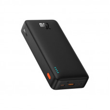 Зовнішній акумулятор Baseus Airpow Fast Charge Power Bank 20000mAh 20W Cluster Black (With Simple Series Containing universal USB to Type-C 50cm) (P10022804113-00)